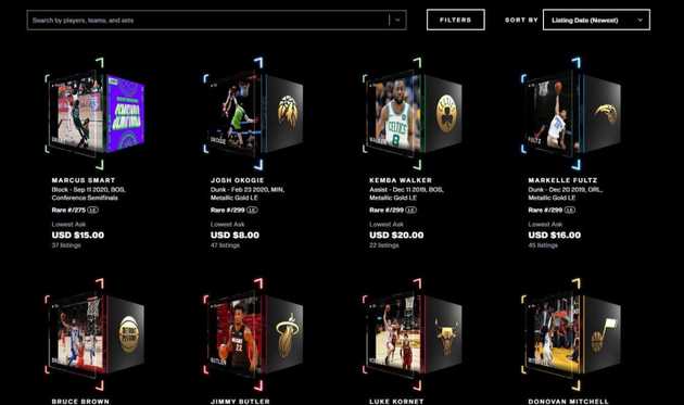 NBA Top Shot Marketplace