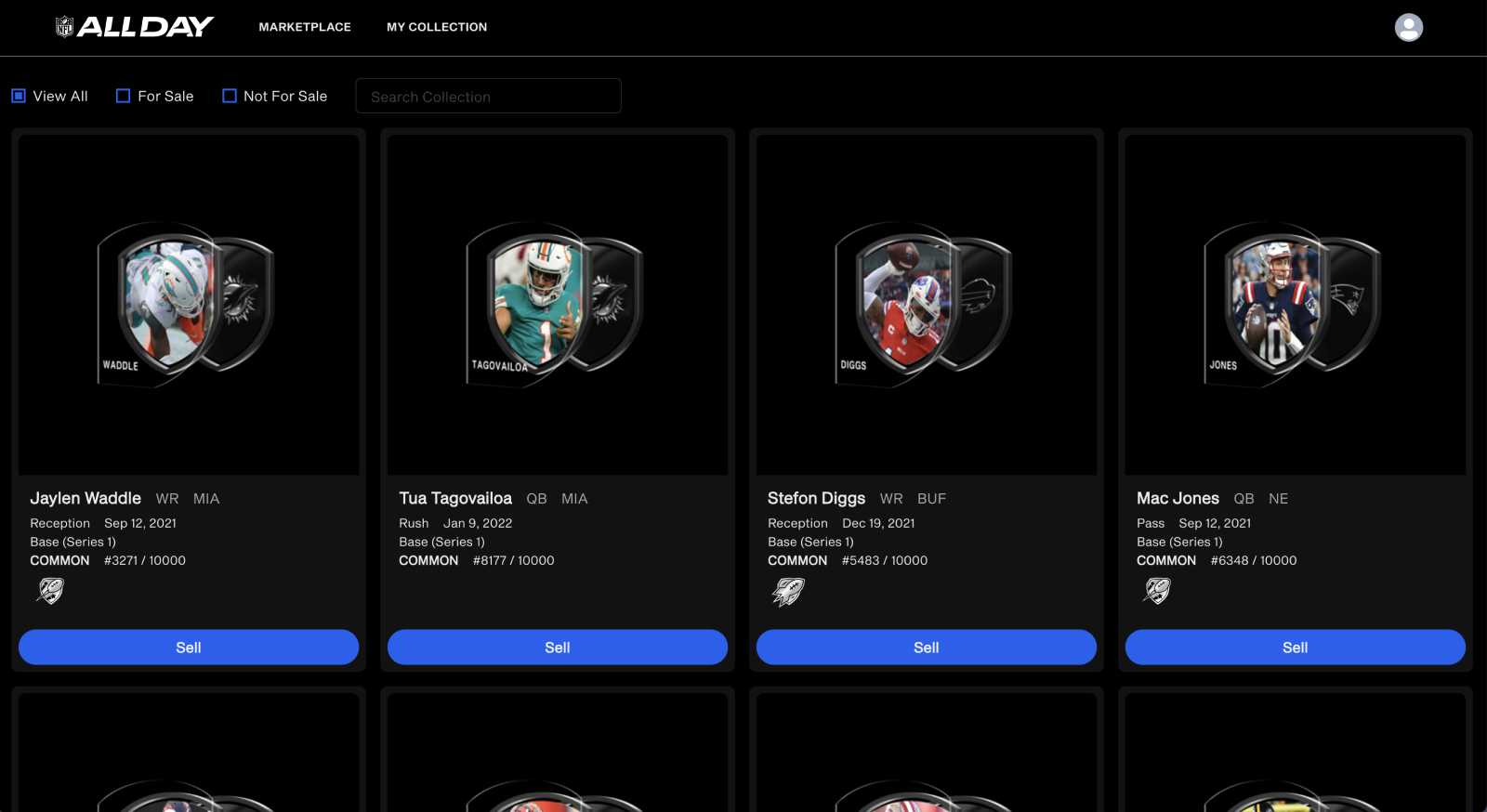 nfl all day marketplace